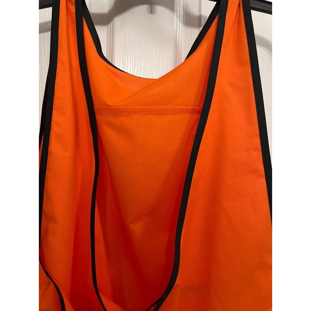 CrissCross Apron Fall Halloween: Cottagecore Pumpkin Apron Sizes L-XXL Crossback